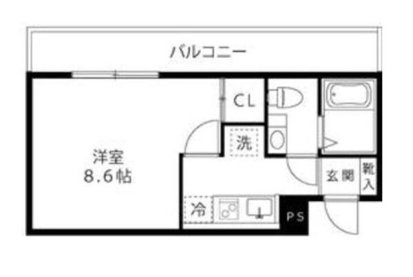 LOC'S SHINYURIGAOKAの物件間取画像